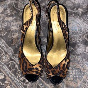 Guess Cheetah Platform Pumps